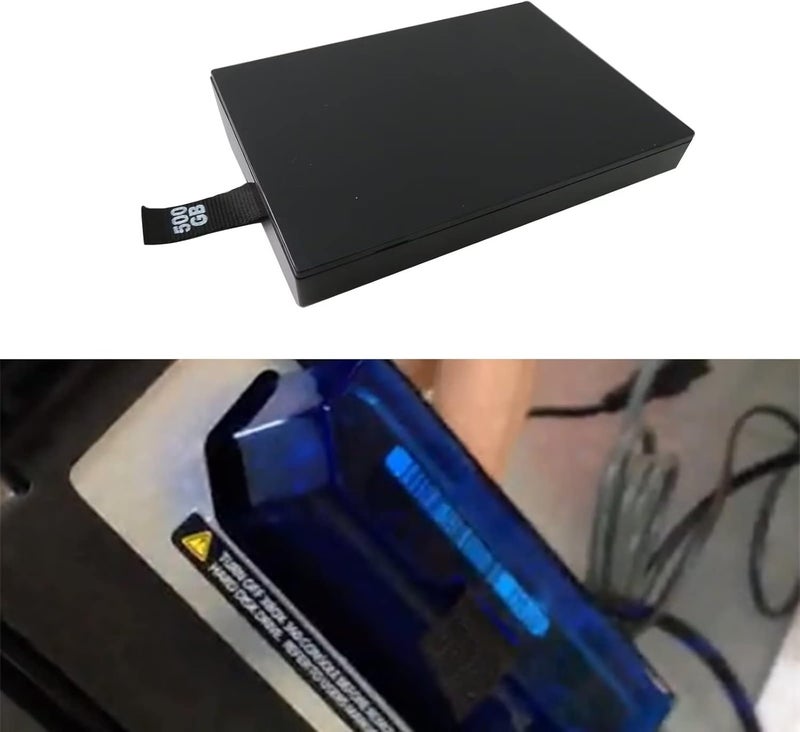 Blueelf 500GB Internal Hard Drive Disk HDD Connect for Xbox 360 Slim to Increase Capacity of the Console - Image 3